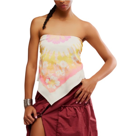 Free People Tops - Free People Better Than That Strapless Top L New